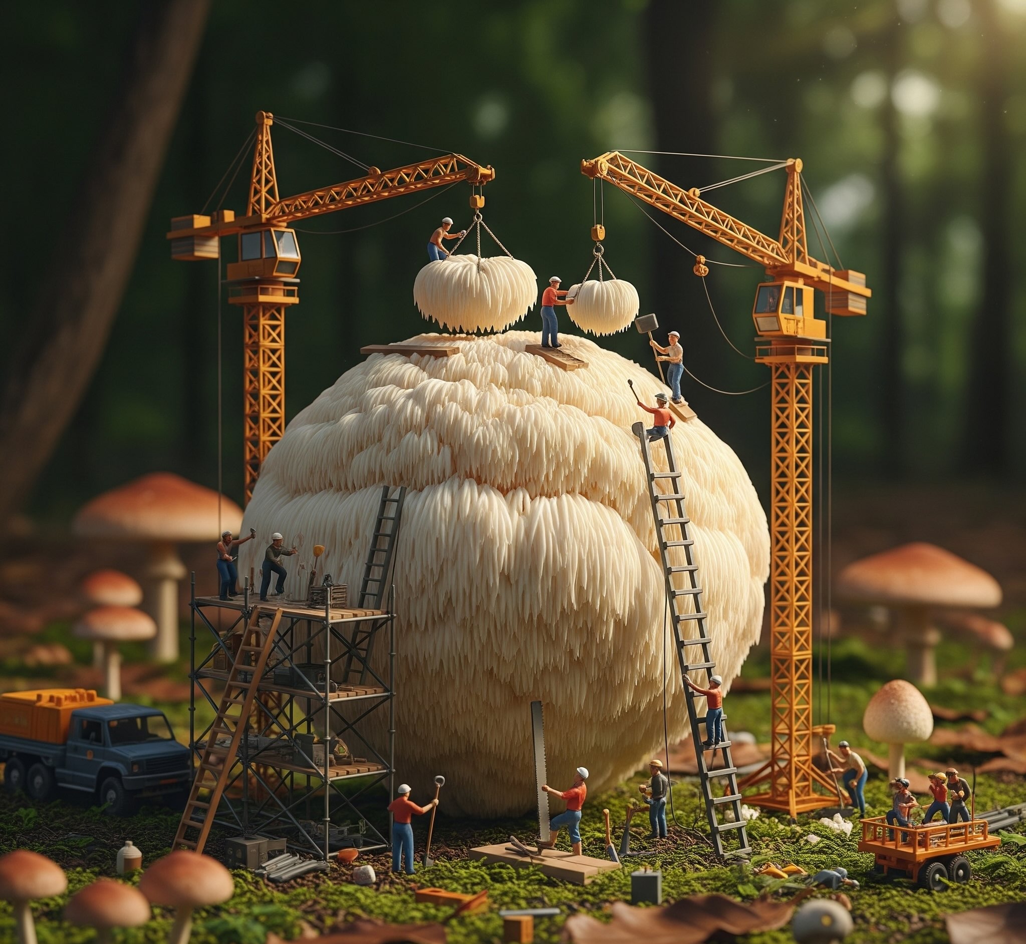 Lion's Mane Construction